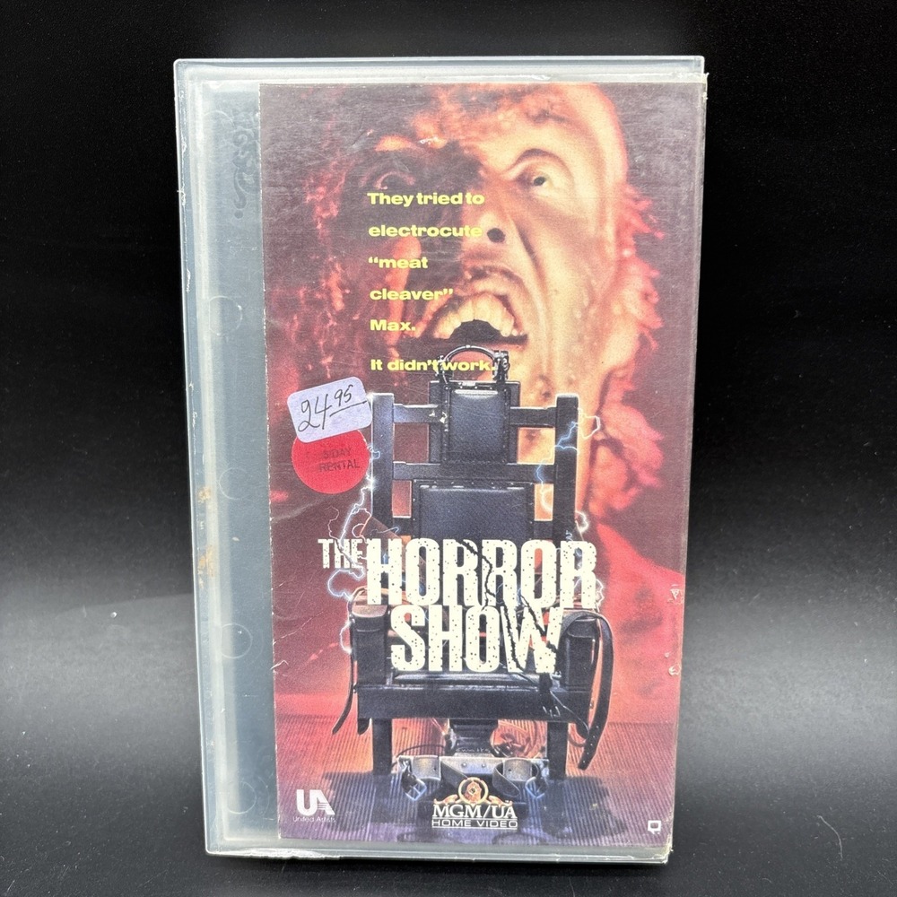 MGM/UA The Horror Show VHS NTSC Horror Slasher R Sean Cunningham Henriksen 1989